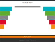 Tablet Screenshot of foodtech.org.uk